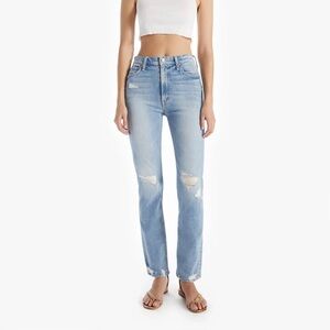 MOTHER High Waisted Rider Skimp Jeans In Confession